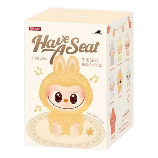 Labubu THE MONSTERS - Have a Seat Vinyl Plush Blind Box - Pop Mart (single Labubu)