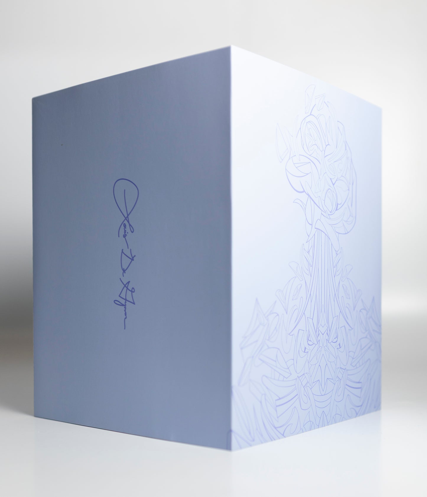 Louis De Guzman - "Between the Lines" vinyl sculpture