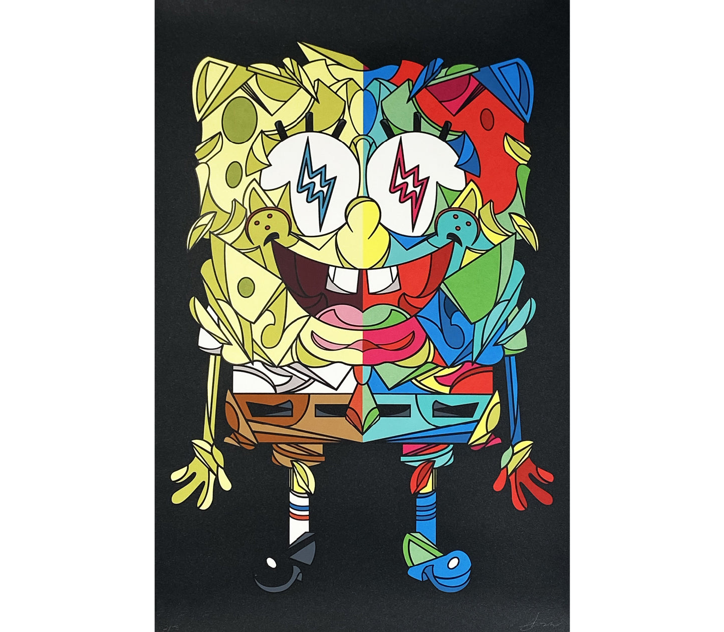Louis De Guzman - "Split" serigraph Artist Proof