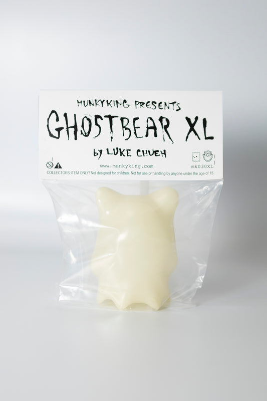 Luke Chueh XL GHOST BEAR - GID vinyl sculpture