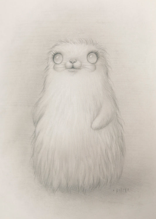 Mark Ryden – “Young Yak” postcard print