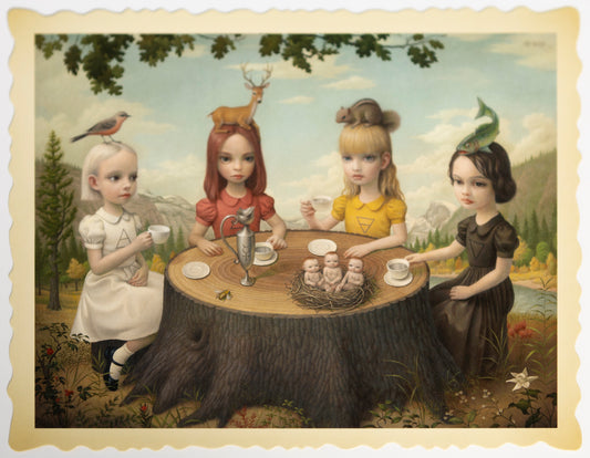 Mark Ryden – “Allegory of the Four Elements” postcard print