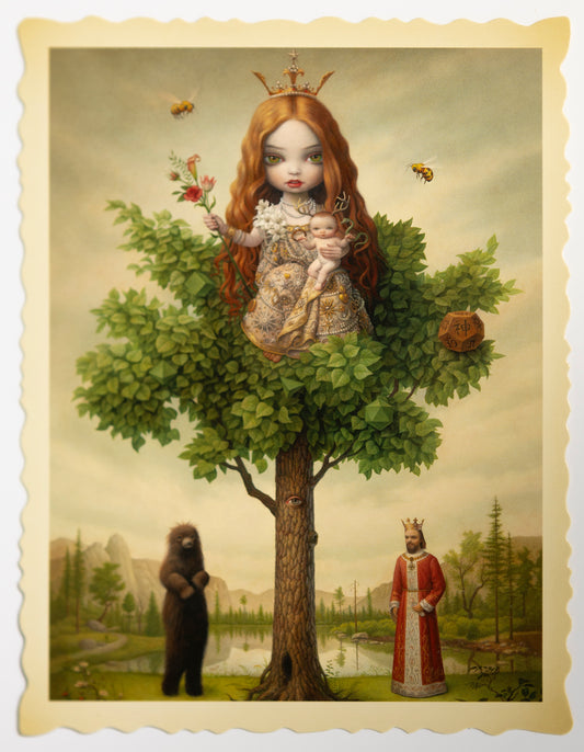 Mark Ryden – “Tree of Life” postcard print