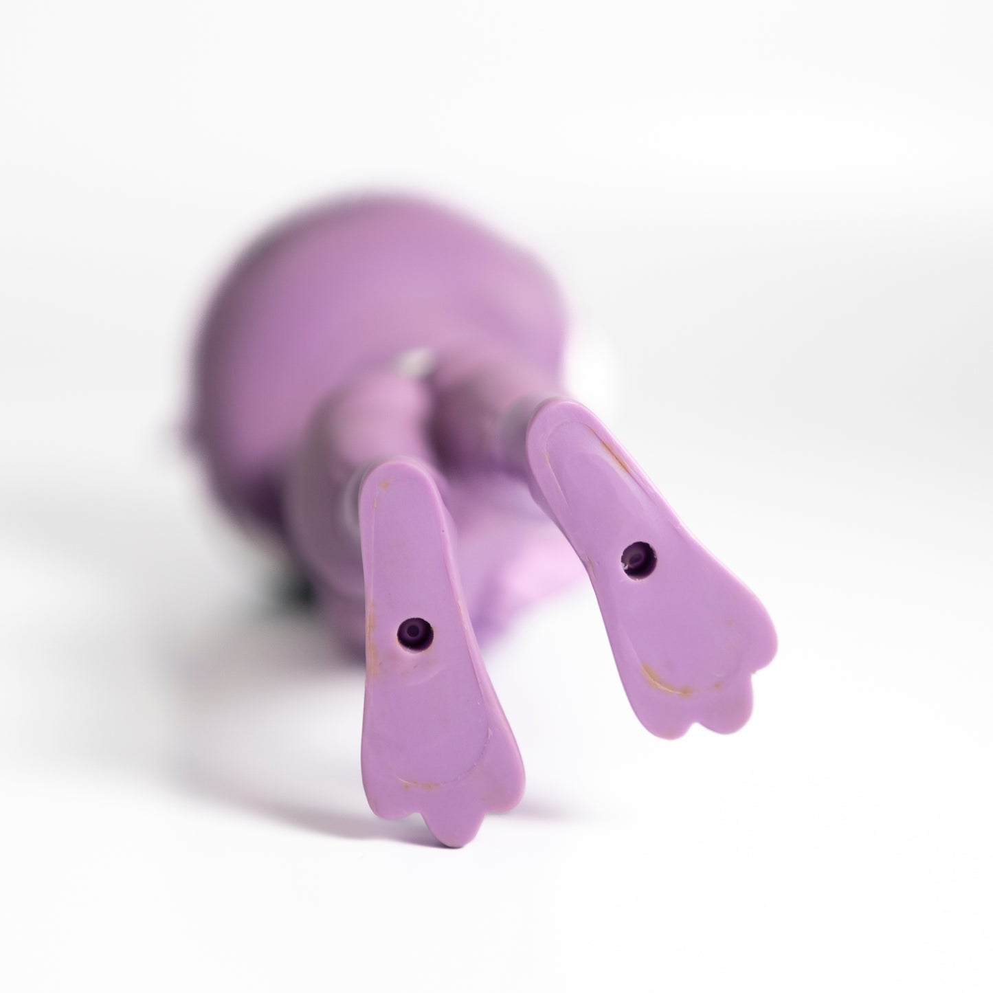 Ron English - Bunnny Rabbbit purple vinyl sculpture SIGNED