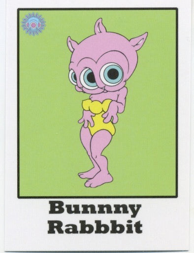 Ron English - "Bunny Rabbbit" trading card