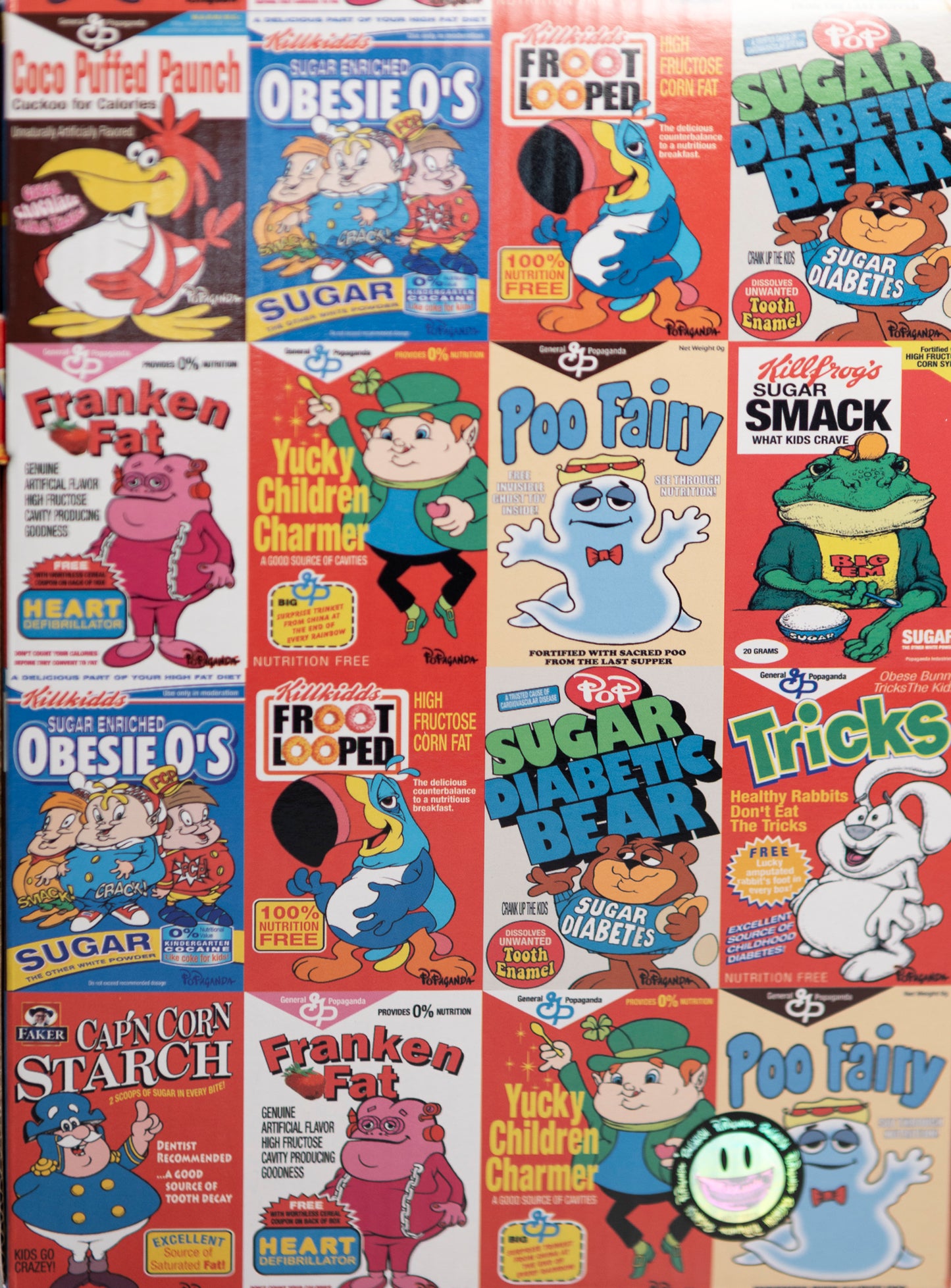 Ron English - Cereal Killers - minis SINGLE