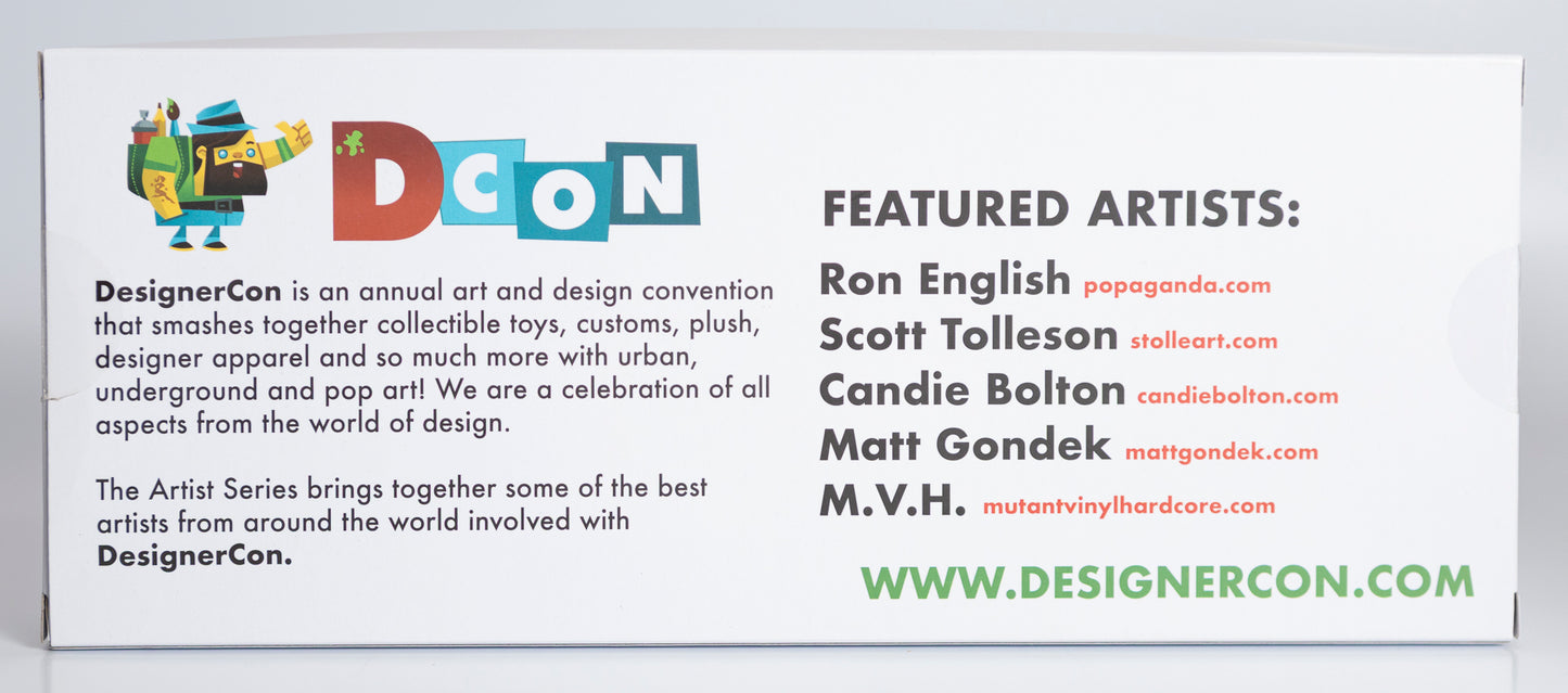 Ron English - BE@RBRICKS 100% set of 5 AP SIGNED