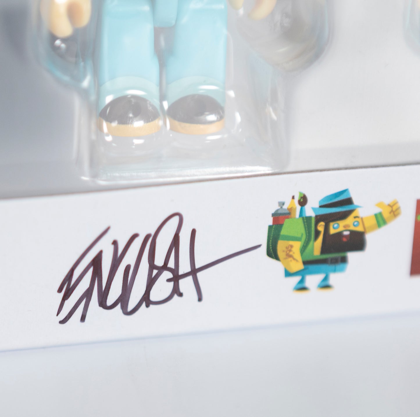 Ron English - BE@RBRICKS 100% set of 5 AP SIGNED