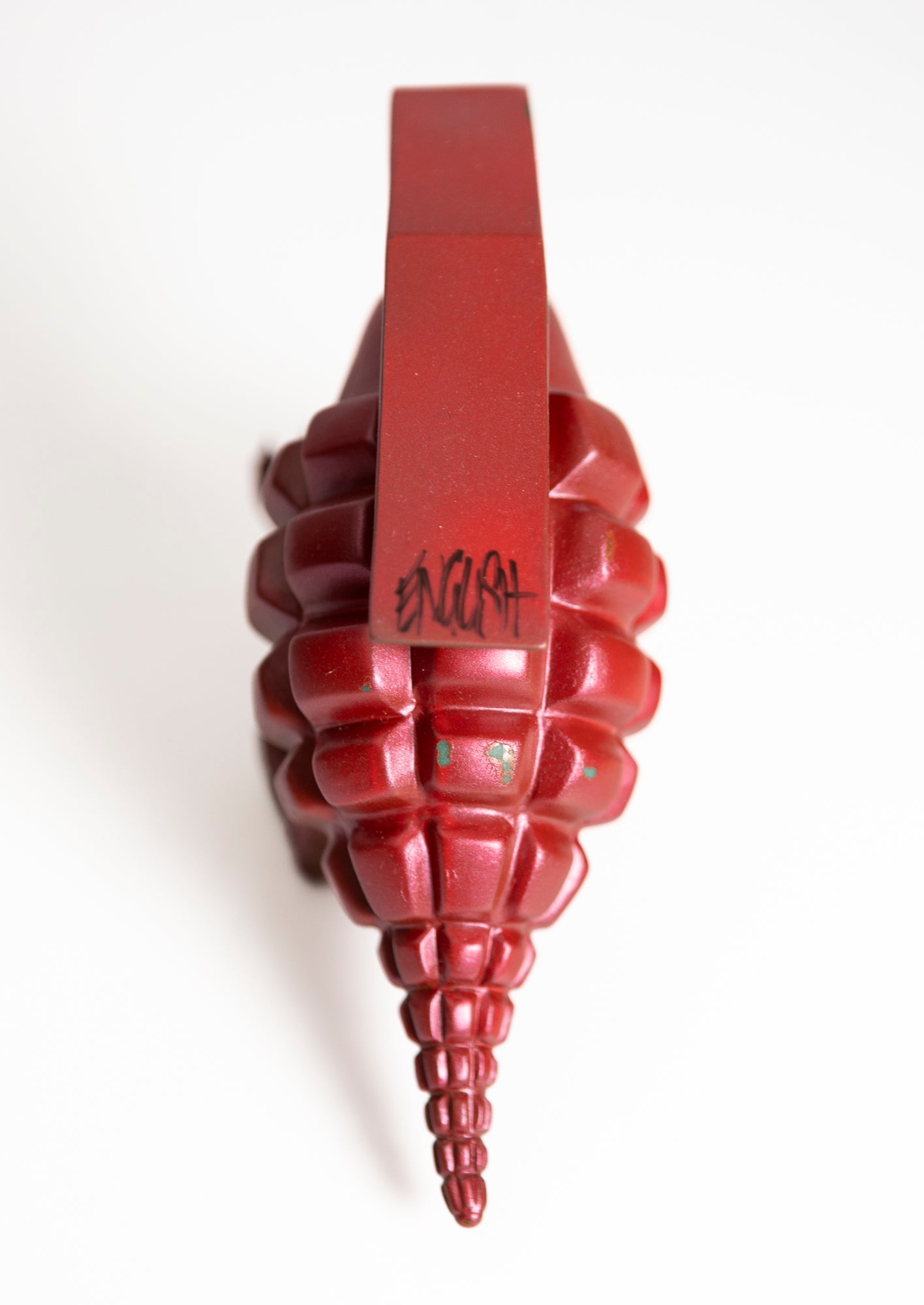 Ron English - Dinogrinade - HAND PAINTED SIGNED red