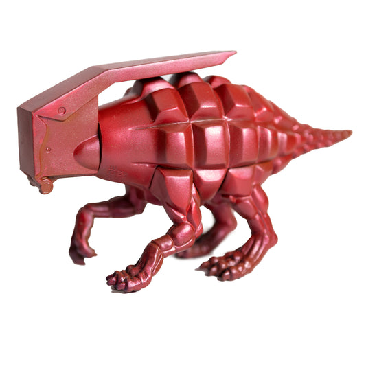 Ron English - Dinogrinade - HAND PAINTED SIGNED red