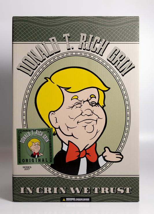 Ron English - Donald T. Grin - vinyl sculpture