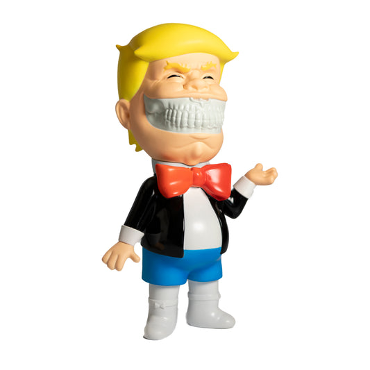 Ron English - Donald T Rich - vinyl sculpture BLACKLIGHT variant