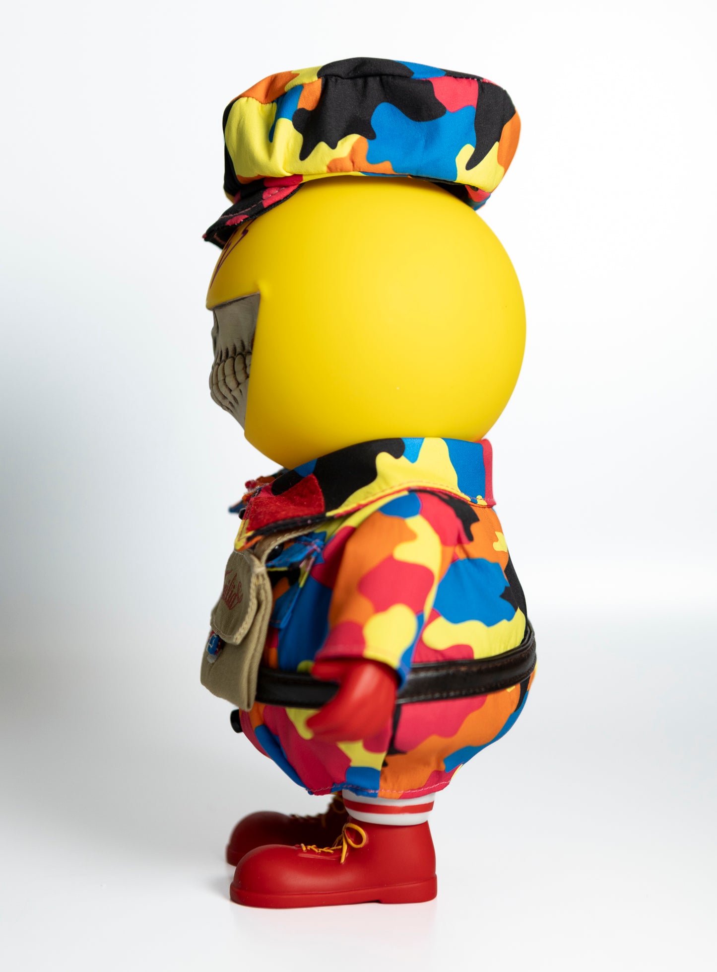 Ron English x J. Balvin - La Familia Grin - vinyl sculpture