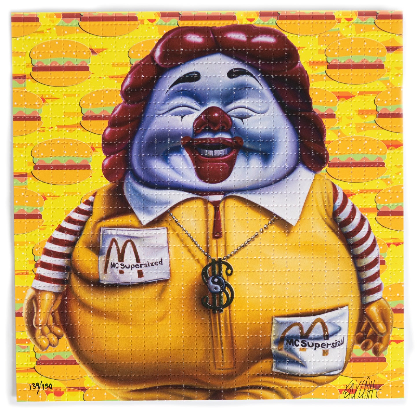 Ron English - "McTripping" blotter print Limited Edition