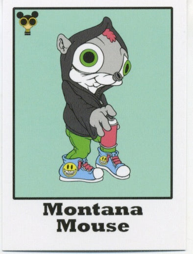 Ron English - "Montana Mouse" trading card
