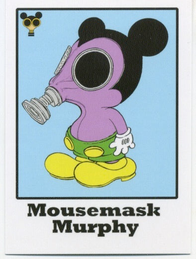Ron English - "Mouse Mask Murphy" trading card