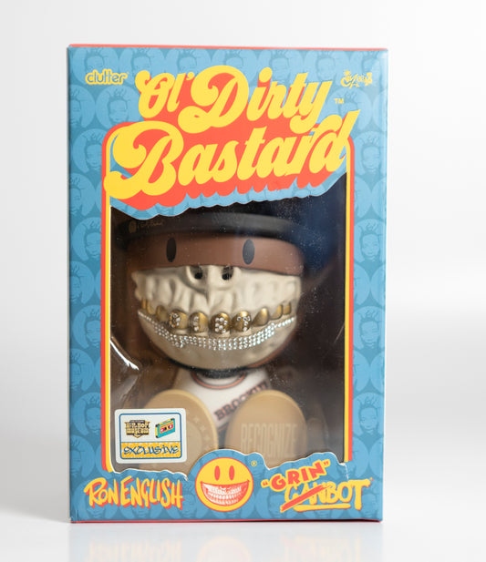 Ron English x Czee13 - "Ol' Dirty Bastard" GrinBot LIMITED EDITION Exclusive