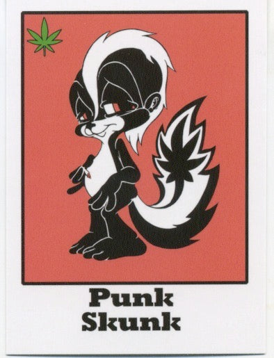 Ron English - "Punk Skunk" trading card