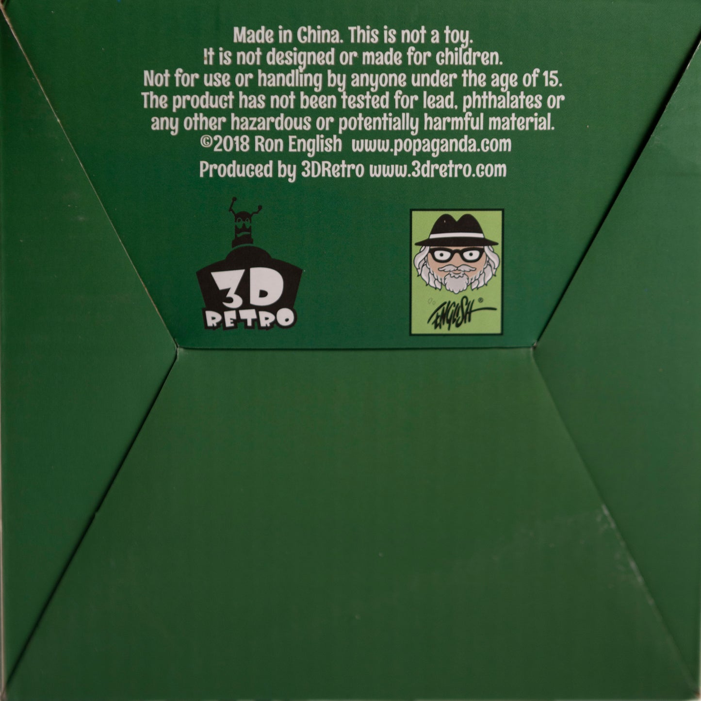 Ron English - Trunk, The Orange Elephant - vinyl sculpture GiD