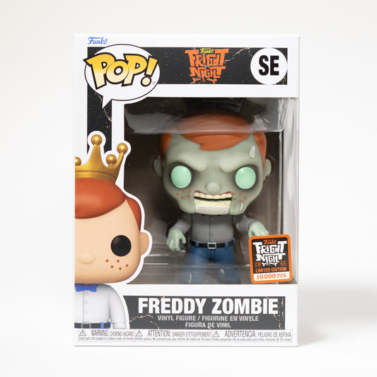 Funko Pop Fright Night SE Freddy Funko Zombie 2022 Funko Fright Night Limited Edition