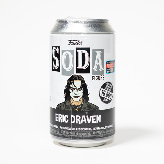 Funko Soda The Crow Eric Draven 2022 Fall Convention Exclusive Limited Edition