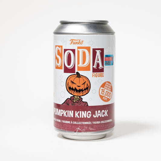 Funko Soda Disney The Nightmare Before Christmas Pumpkin King Jack 2021 Fall Convention Exclusive Limited Edition