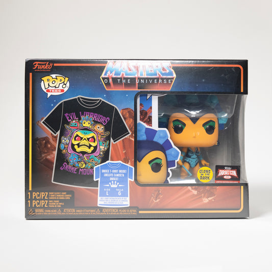 Funko Pop Tees Masters of the Universe 86 Evil-Lyn Target Exclusive, Pop Tees box set Glow in the Dark L