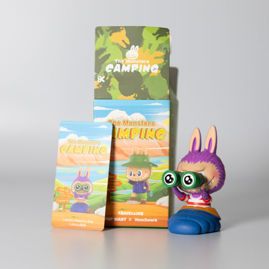 Pop Mart The Monsters Camping series "Labubu Sleeping Bag"