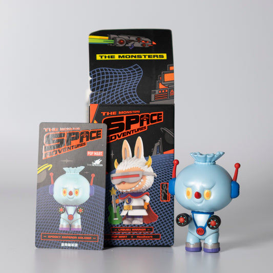 Pop Mart The Monsters Camping series "Spooky Emperor Soldier"