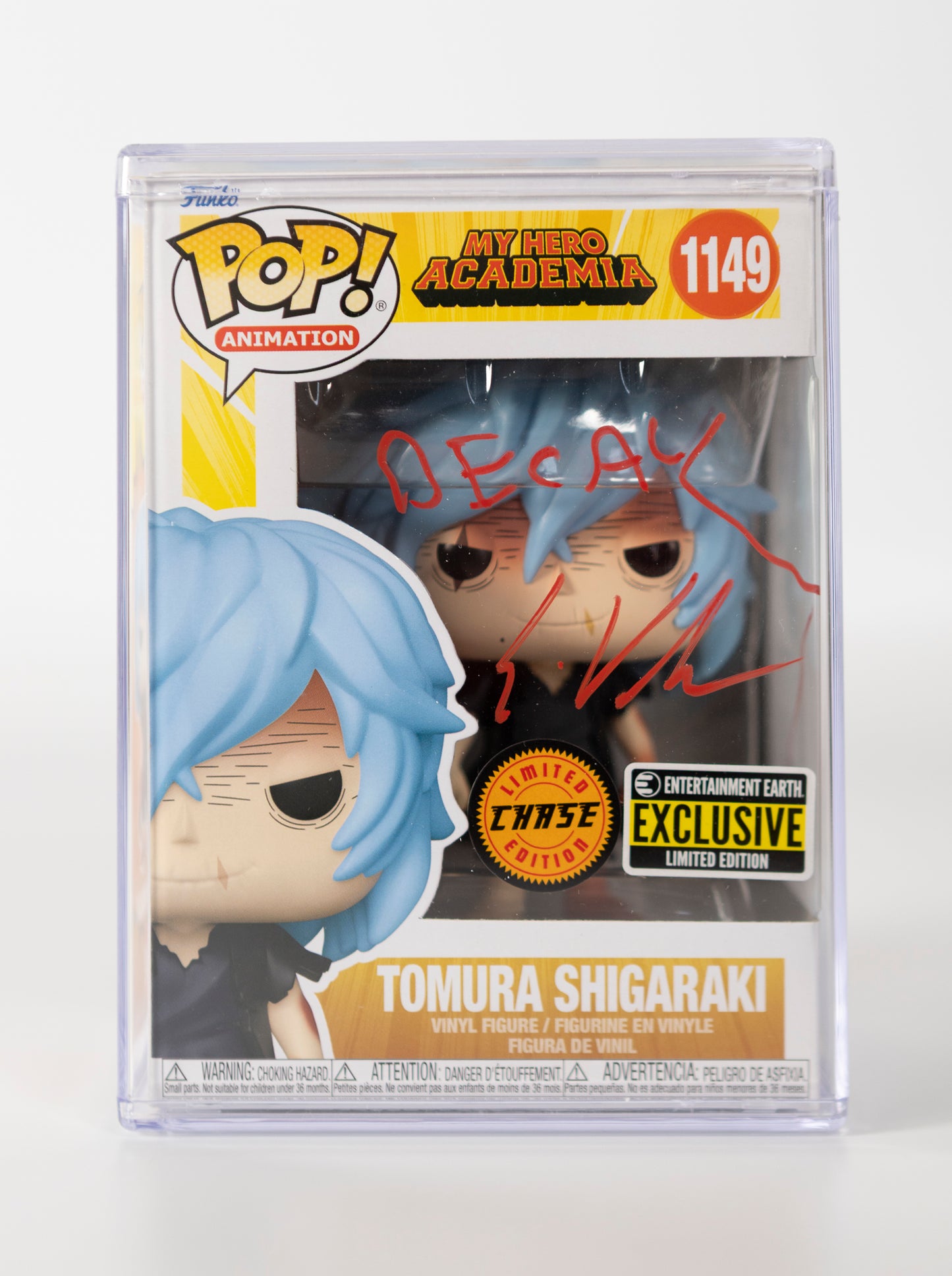 Funko Pop - My Hero Academia - Tomura Shigaraki - 1149 SIGNED CHASE Limited Edition
