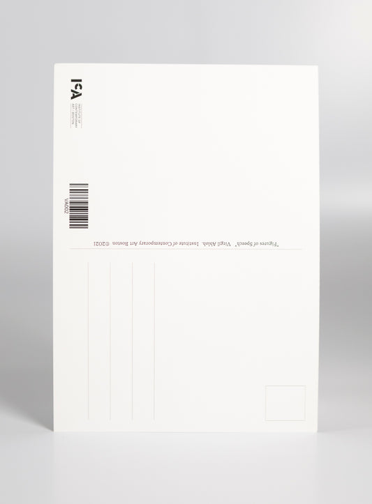 Virgil Abloh - "Artwork Missing" postcard print