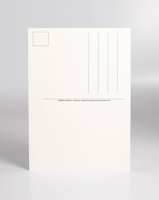 Virgil Abloh x Futura - "Figures of Speech" "FOS Figure of Speech" postcard print