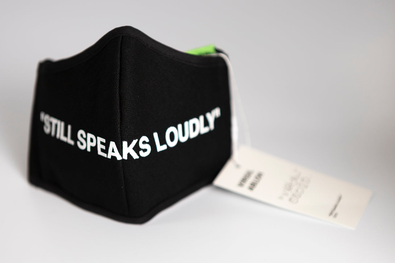 Virgil Abloh - "Still Speaks Loudly" mask