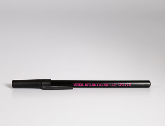 Virgil Abloh - "Figures of Speech" black BIC ballpoint pen