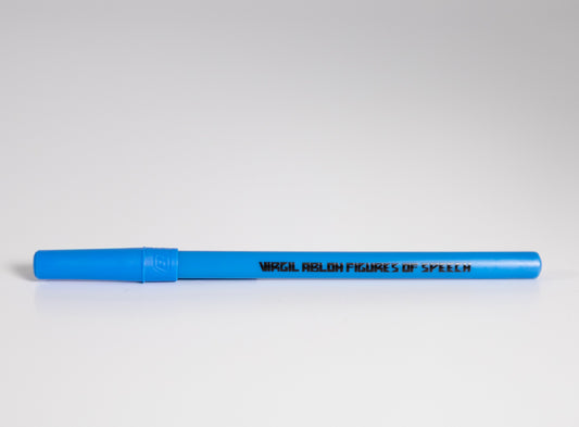 Virgil Abloh - "Figures of Speech" blue BIC ballpoint pen