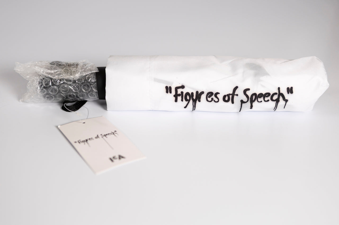 Virgil Abloh - "Figures of Speech" umbrella white