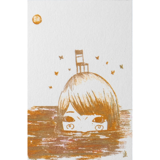 Yoksay Yamamoto - original marker drawing