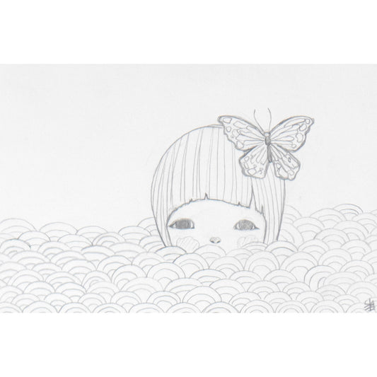 Yoskay Yamamoto - original graphite drawing