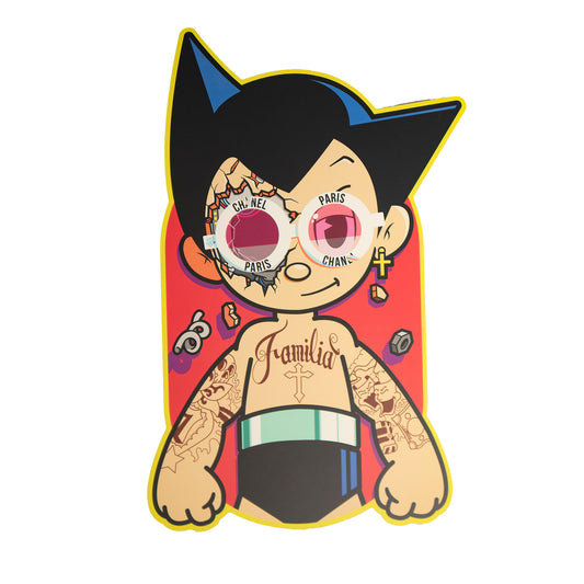 Matt Gondek x J. Balvin Mighty Vibras wood print SIGNED LIMITED EDITION