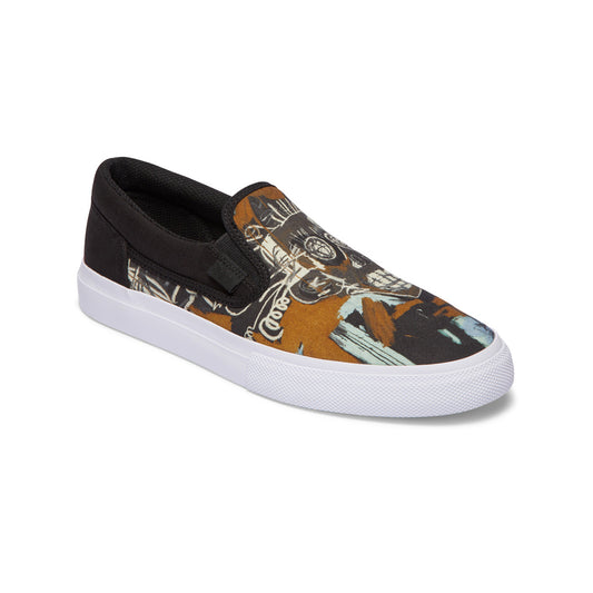Basquiat x DC Manual Slip-On black (9.5 men)