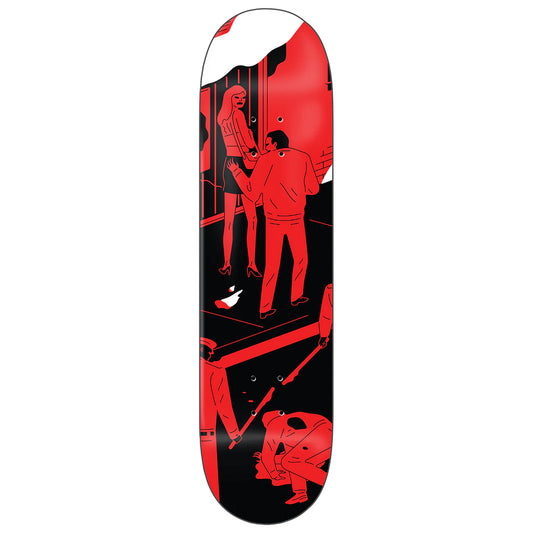 Cleon Peterson - "Rule of Law" skate deck #1