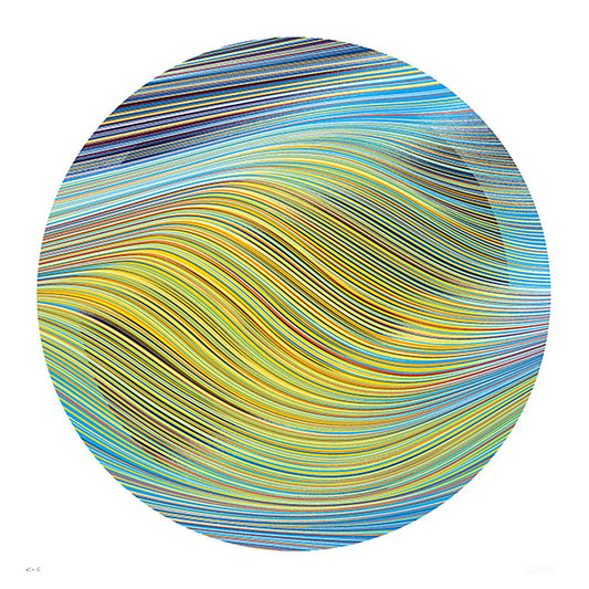 Kai and Sunny - "Dawn Wave" print
