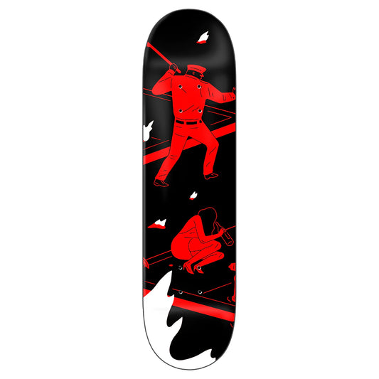 Cleon Peterson - "Rule of Law" skate deck #4