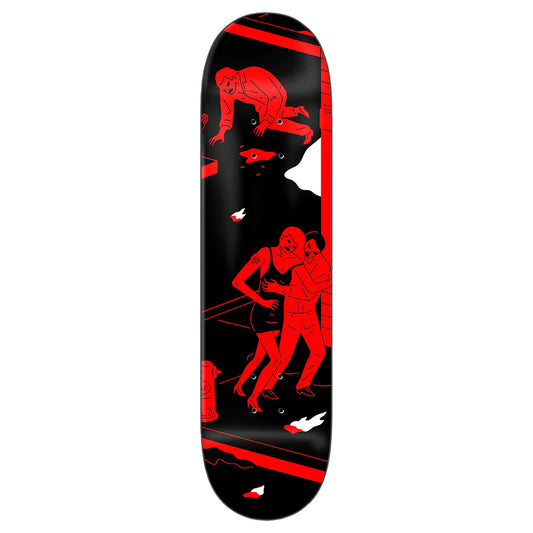 Cleon Peterson - "Rule of Law" skate deck #5