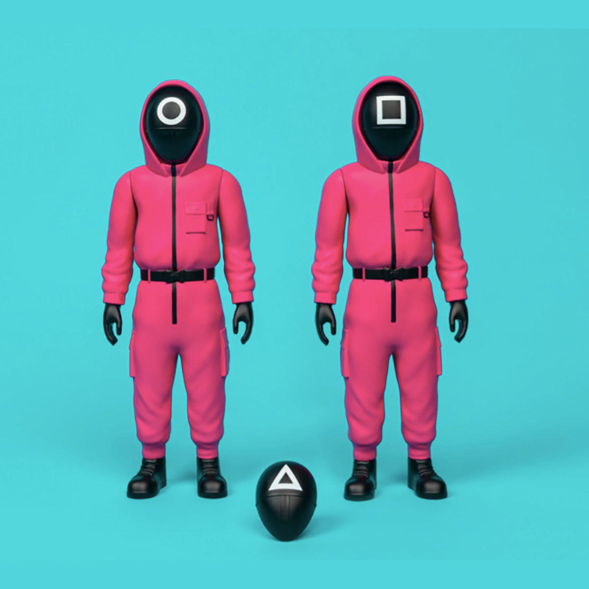 x Squid Game "Guard Set" Artillerie Gallerie