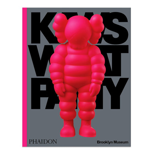 KAWS - "What Party" - book pink